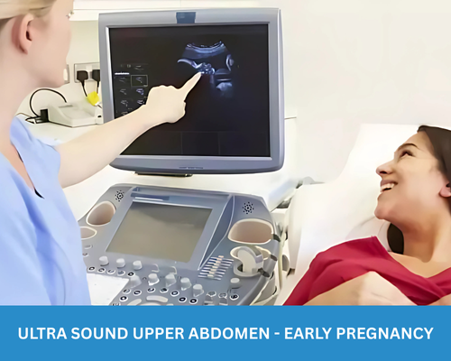ULTRA SOUND UPEER ABDOMEN - EARLY PREGNANCY